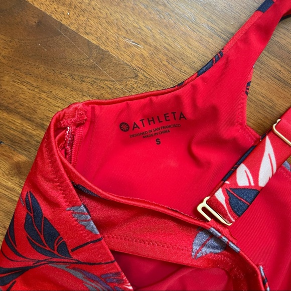 Athleta Aqualuxe Paradaiso One Piece Suit Small - Picture 5 of 10